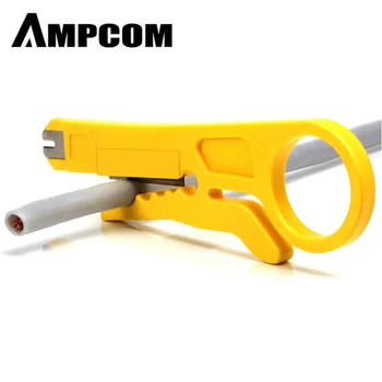 AMPCOM Mini Nešiojamieji Wire Stripper Cutter Poveikio Punch Down Tool 110 Blade Tinklo Vielos Kabelis