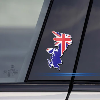 Anglijos Automobilių Vėliavos, Lipdukai United Kindom Logotipas Ženklelis Decal KIA BMW, 