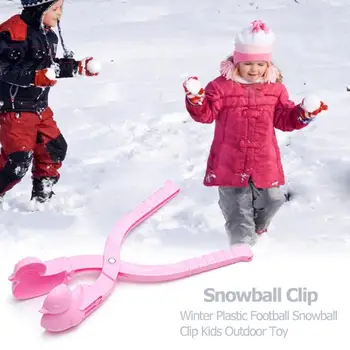 Animacinių filmų antis putinas įrašą vaikų lauko snowballing stora antis clipper sniego valytuvą anti-rudenį antis putinas įrašą