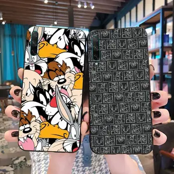 Animacinių filmų Bugs Bunny TweetyBird Daffy Antis Looney Tunes Telefoną Atveju Huawei P40 30 P20 lite Pro Mate 20 Pro P Smart 2019 ministras