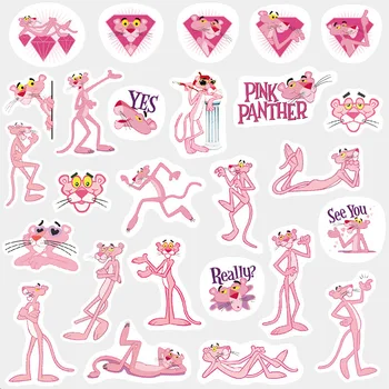 Animacinių filmų Pink Panther Apdailos Lipdukai Dienoraštis Etikečių Popierius, Lipdukai, Pakuotės 