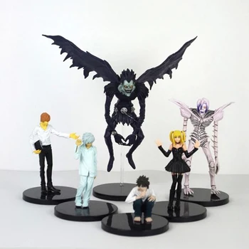 , Anime Death Note, Paveikslas Žaislas Ryuuku 6inch PVC figūrėlių, Modelis, Filmų Kolekcijos Modelis Žaislas Lėlės Vaikams Dovanų Lėlės Statula