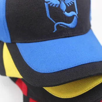 Anime Pokemon Eiti skrybėlę Pelenų Ketchum pokemon skrybėlę Pikachu Kišti Kamuolys cosplay Unisex Reguliuojamas Beisbolo kepuraitę Hip-Hop Bžūp Priedai