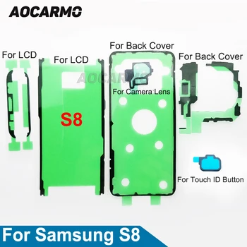 Aocarmo LCD Ekranu, Galinio Baterijos Dangtelio vaizdo Kameros Lęšis atsparus Vandeniui klijuojamas Lipdukas Klijų Juosta 