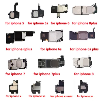 Apačioje Garsiakalbis iPhone 6 6s 7 8 Plius 5S 5 4S Garso Varpininkas Garsiai Garsiakalbis Flex Cable For iPhone 