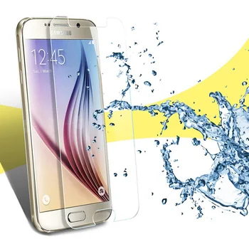 Apsauginis Stiklas ant Samsung Galaxy S7 S6 J4 J6 J8 A9 A5 A6 A7 A8 Plius 2018 Grūdintas Screen Protector, Stiklo Plėvelė