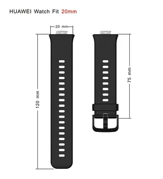 Apsaugos Atveju+Diržu, Huawei Žiūrėti Tilptų Protingas Laikrodžiai Pilnas draudimas Screen Protector Kino Shell Riešo Juostos Apyrankę Priedai