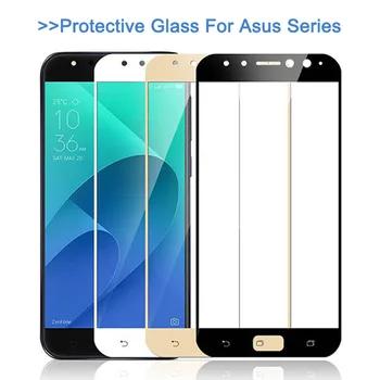 Apsaugos Grūdintas Stiklas Ant Asus Zenfone 4 Max ZC520KL ZC554KL Pilnas draudimas Screen Protector 4 d. Selfie ZD553KL Gyventi ZB501KL