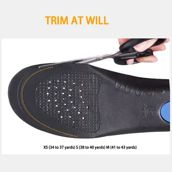 Arka Parama Orthotic Vidpadžiai, skirti kojų Aukštis 3cm Aukštos Kokybės 3D Patogiai, Pliušinis Audinys Vienodo Kojų Ortopedinių Vidpadžių Pėdos Padas