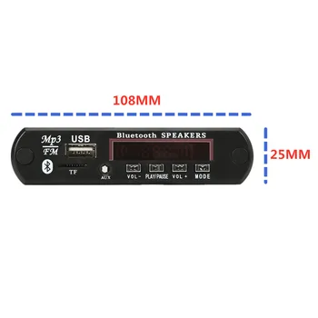 ARuiMei 4601chip 5v-12v Bluetooth5.0 MP3 Dekodavimo Valdybos Modulis Belaidis Automobilinis USB MP3 Grotuvas TF Kortelės Lizdas / USB / FM / Modulis