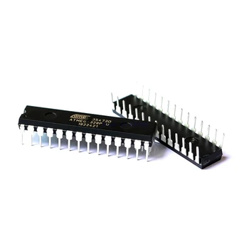 Atmega328 328 Originalus Atmega328-Pu Microcontroler Mega328 Mikrovaldiklis Dip28 Chip Atmega328p-Pu Cinkavimas-28 Atmega328p Pu