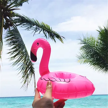 Atogrąžų Flamingo Šalis Dekoro Plaukti Pripučiami Išgerti Puodelio Laikiklis Sodas, Baseinas Havajai Šalies Havajų Žaislas Įvykis Šalies Prekių