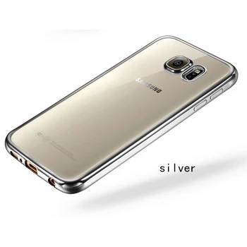 Aukso Minkštos TPU Telefono dėklas Samsung Galaxy A3 A5 A7 j3 skyrius J5 J7 2016 2017 Grand Premjero Apkalos Kadrą Galinį Dangtelį Coque etui