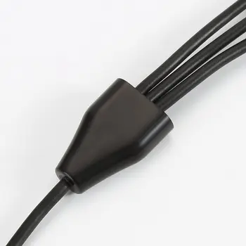 Aukštos Kokybės 1 iki 3 Splitter USB Male 3 Micro USB kištukinė Jungtis Krovimo Duomenų Sinchronizavimo jungties Kabelį, Laidą fuBG