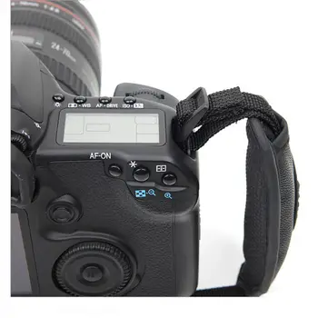 Aukštos Kokybės Juodos Odos Minkštas vaizdo Kameros Riešo Diržas Canon Nikon Sony, Olympus