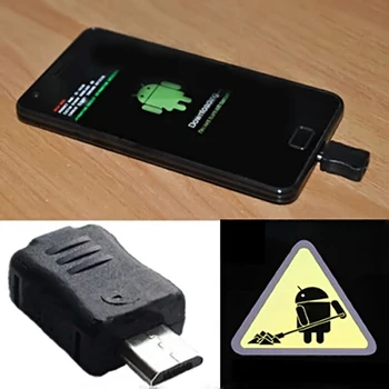 Aukštos Kokybės Micro USB Jig Download Mode Dongle Samsung Galaxy S3 S4 S2 S S5830 N7100 Taisymo Įrankis