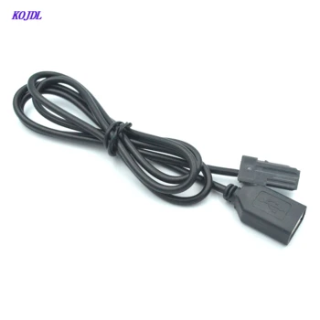 Automobilinis USB kabelis Adapteris Conector Garso kabelis aux ĮĖJIMAS į Žiniasklaidos CD grotuvas duomenų eilutė Toyota Camry RAV4, LEXUS 3.5 mm aux usb