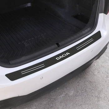 Automobilio bagažo skyriaus Darbuotojas Plokštė Anglies Pluošto Raštas Lipdukai Dacia Duster 