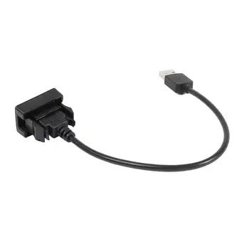 Automobilio prietaisų Skydelyje Flush Mount USB 2.0 Prievadą Skydelio ilgiklis Griežtus Kokybės Standartus, Puikus Plastikinis Adapteris, skirtas 