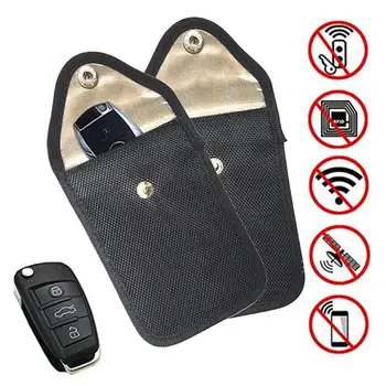 Automobilio Raktas Signalo Blokatorius Dėklas RFID /WIFI /GSM /LTE /NFC Blokavimo Mobilųjį Telefoną Signalo Blokavimo Raštas Maišelį Keyless