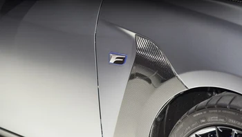Automobilio Stilius 3D F SPORT Emblema Aliuminio Lydinio Juosta Refitting Kamieno Sparno Lipdukas, skirtas 