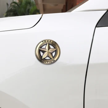 Automobilio Stilius TEXAS EDITION Logotipas 3D Metalo Lipdukas Logotipas Ženklelis Lipdukas Universaliųjų Automobilių, Motociklų Dekoratyviniai Aksesuarai