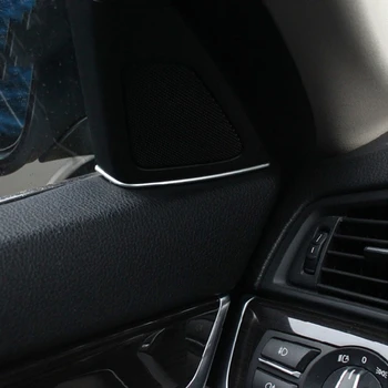 Automobilių Durų Garso Garsiakalbio Juosta Stereo Decal Padengti Apdaila Lipdukas BMW 5 Series 525 520 F10