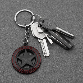 Automobilių Lipdukas 3D Metalo TEXAS EDITION Logotipas Ženklelis Auto Uodega Lipdukai Keychain už Jeep Renegade Wrangler JK Grand Cherokee 