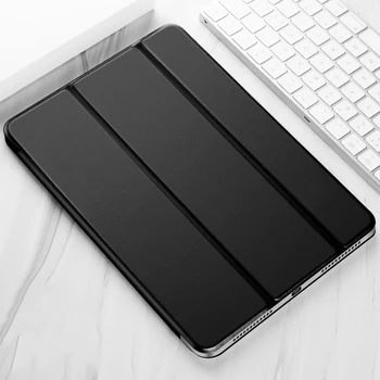 AXD Case For iPad 2 Oro 9.7 colių A1566 A1567 Spalvos PU Smart Cover Atvejais Magnetas Pabusti Miego Modelį 