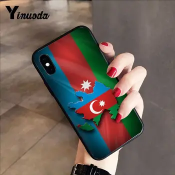 Azerbaidžano buta vėliavos Spalvingas Mielas Telefono dėklas skirtas iphone 12 8 7 6 6S 6Plus X XS MAX 5 5S SE XR 10 Padengti 12mini
