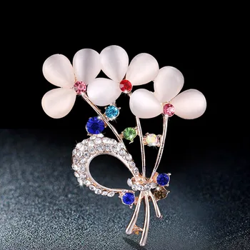 Baiduqiandu Prekės Įvairūs Stiliai Gėlių, Augalų Formos Opal Sagės, Segtukai, Bižuterijos Aksesuarų Kolekcijas