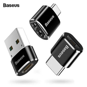 Baseus USB Tipo C OTG Adapteris, USB C Male Micro USB Female Kabelio Keitikliai, Skirti 