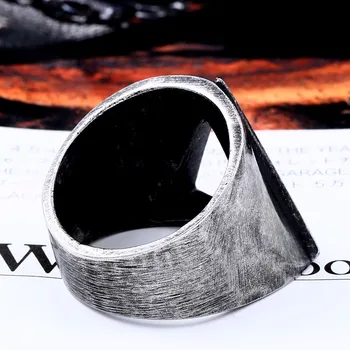 BEIER Viking Žiedas derliaus Punk, Gothic Nerūdijančio Plieno Nutekėjo triangl vyrų papuošalai fingur vyras žiedai Mėgėjams Papuošalai Dovana BR8-544