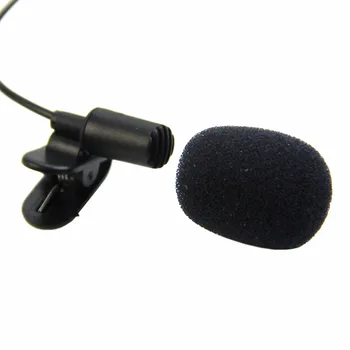 Bendras Mini Nešiojamas Mikrofonas Kondensatoriaus Clip-on Atvartas Lavalier Mic Laidinio Mikrofo/Microfon Nešiojamas
