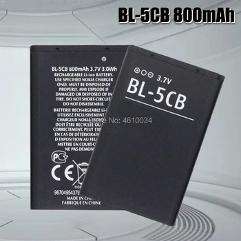BL-5CB baterija BL 5CB Baterija Nokia 1800 E60 3600 3660 6620 6108 3108 2135 6086 6108 6230 6820 7610 Baterijų