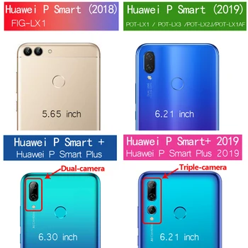 Blizgus, Šviesus Atgal Atveju, Huawei P Smart Z 2019 P20 30 P40 E Pro Lite Atvejais TPU Fundas