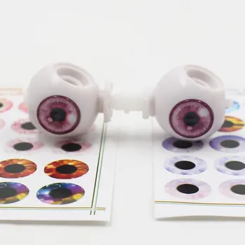 Blyth lėlės akys žetonų modelis (popieriaus) jis tinka 1/6 LEDINIS ir blyth lėlės stiklas Skaidrus akių žetonų obuolio 2 skirsnis