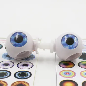 Blyth lėlės akys žetonų modelis (popieriaus) jis tinka 1/6 LEDINIS ir blyth lėlės stiklas Skaidrus akių žetonų obuolio 2 skirsnis
