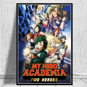 Boku No Mano Herojus Akademinės Bendruomenės Japonų Anime, Plakatų Ir Grafikos Paveikslai Tapyba Nuotraukos Sienos Meno Dekoratyvinis Namų Dekoro Affiche