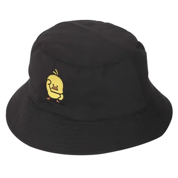 Bucket Hat Moteriški Vasaros Skrybėlę Grįžtamasis Kepurės Panama Kartus Sun Beach Žvejys Skrybėlę Hip-Hop Harajuku Geltoną Skrybėlę Skrybėlę Korėja Unisex