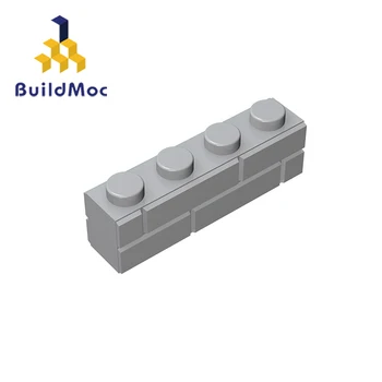 BuildMOC Suderinama Surenka Dalelių 15533 1x4 Statybinių Blokų Dalys 