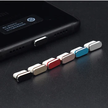 C tipo Stabdžių Dulkių Plug Nustatyti USB Tipo C Uosto Samsung Galaxy S8 S9 Plus 