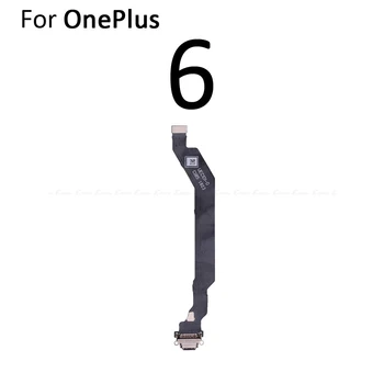 C tipo USB Įkroviklio Jungties Prievadą Prijungti Flex Kabelis Remontą OnePlus Vienas Plius 5 5T 6 6T 7 8 Pro 