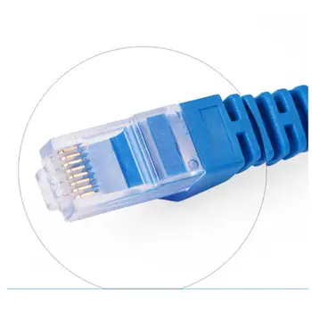 CARPRIE E5 Ethernet Kabelį, Lan Kabeliai 2018 Mėlyna Ethernet Interneto CAT5e LAN Tinklo Kabelis Kompiuterio Modemas Maršrutizatorius 18Jan23