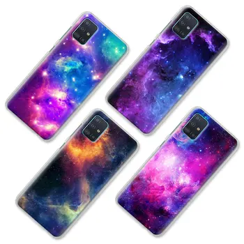 Case for Samsung Galaxy A70 A71 A50 A51 A10 A10s A20s A30 A40 A11 A21s A31 A41 A91 Hard Cover Space Star Telefono Apvalkalas