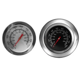 Celsijaus Nerūdijančio Plieno GRILIS Grilis Rūkalius Termometras Temperatūros Indikatorius Grilis, Virtuvė Bakeware Thermomer