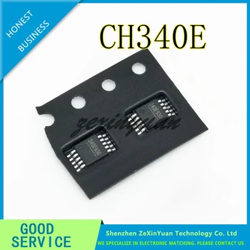 CH340E MSOP-10 USB smulkieji gali pakeisti CH340G built-in kristalų laikrodžių osciliatoriai