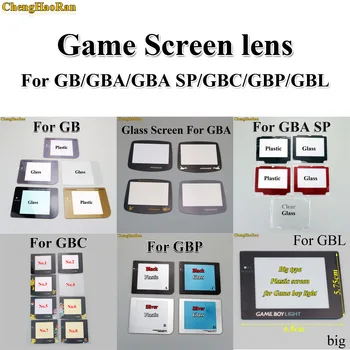 ChengHaoRan 16 modeliai Stiklo Medžiaga, Ekranas Objektyvas Gameboy GB/GBA/GTC/GBA SP/3DS/GBP/GBL Žaidimų Konsolės, pakeitimas, remontas, dalys