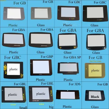 ChengHaoRan 16 modeliai Stiklo Medžiaga, Ekranas Objektyvas Gameboy GB/GBA/GTC/GBA SP/3DS/GBP/GBL Žaidimų Konsolės, pakeitimas, remontas, dalys