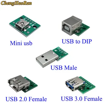 ChengHaoRan iPhone 5 5S 6 Mini Micro USB PANIRTI Plokštę PCB Test Valdybos USB 2.0 3.0 3.1/Tipas-C/HDMI Female Jungtis Lizdas
